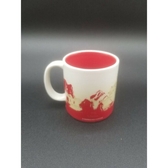 Starbucks Mini Espresso China Icon Mug Mt Everest Chinese Dragon 3 Fl Oz - Picture 3 of 6